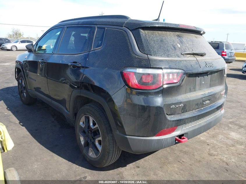 Vin: 3c4njddb8jt441692, lot: 46894055, jeep compass trailhawk 4x4 20183