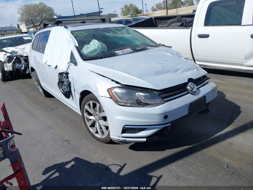 Vin: 3vwy57au9km509175, lot: 46894079, volkswagen golf sportwagen 1.4t s/1.4t se 2019 img_1