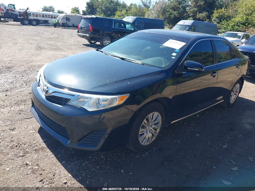 2012 Toyota Camry Le, Правий зад, IAAI, VIN 4T4BF1FK8CR215548 — фото 2