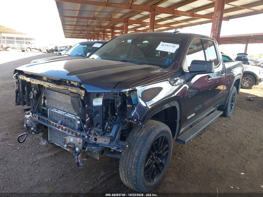 Vin: 1gtvuce84pz263107, lot: 46894098, gmc sierra 1500 4wd  standard box elevation with 3sb 20232