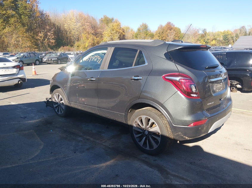 Vin: kl4cjhsb8jb586650, lot: 46894156, buick encore premium 20183