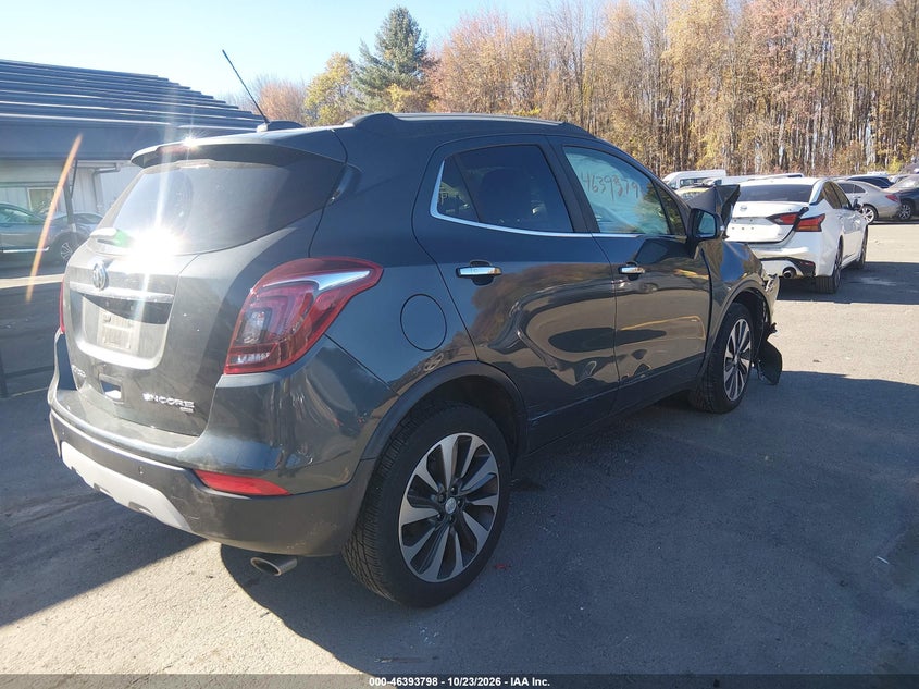Vin: kl4cjhsb8jb586650, lot: 46894156, buick encore premium 20184