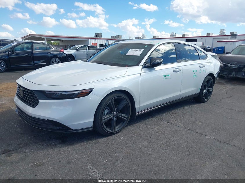 Vin: 1hgcy2f73ra090372, lot: 46894160, honda accord hybrid sport-l 20242