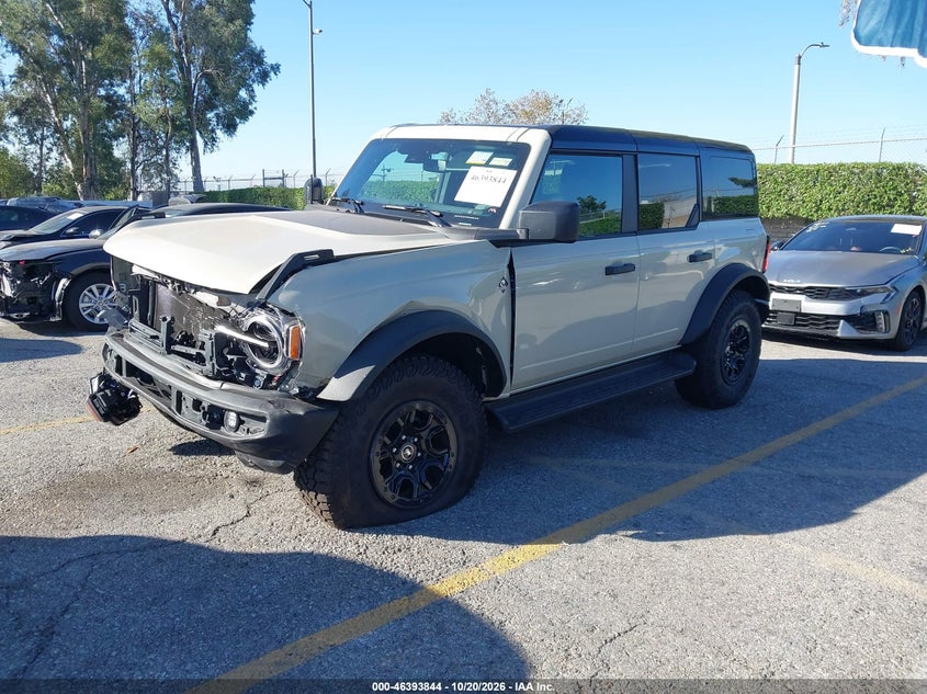 Vin: 1fmee8bp4sla93392, lot: 46894202, ford bronco outer banks 20252