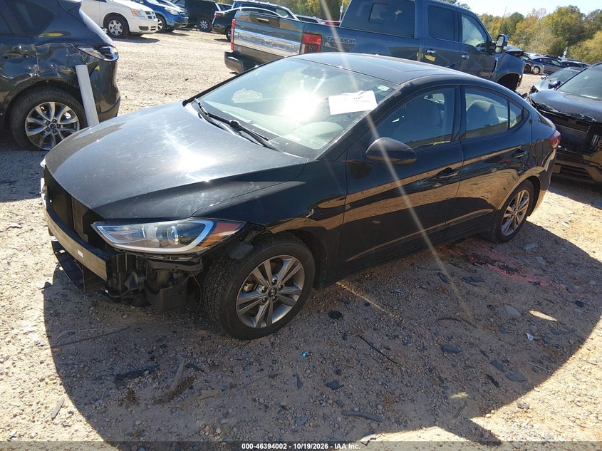 2018 Hyundai Elantra Value Edition, Front End, IAAI, VIN KMHD84LF2JU665909 — photo 2