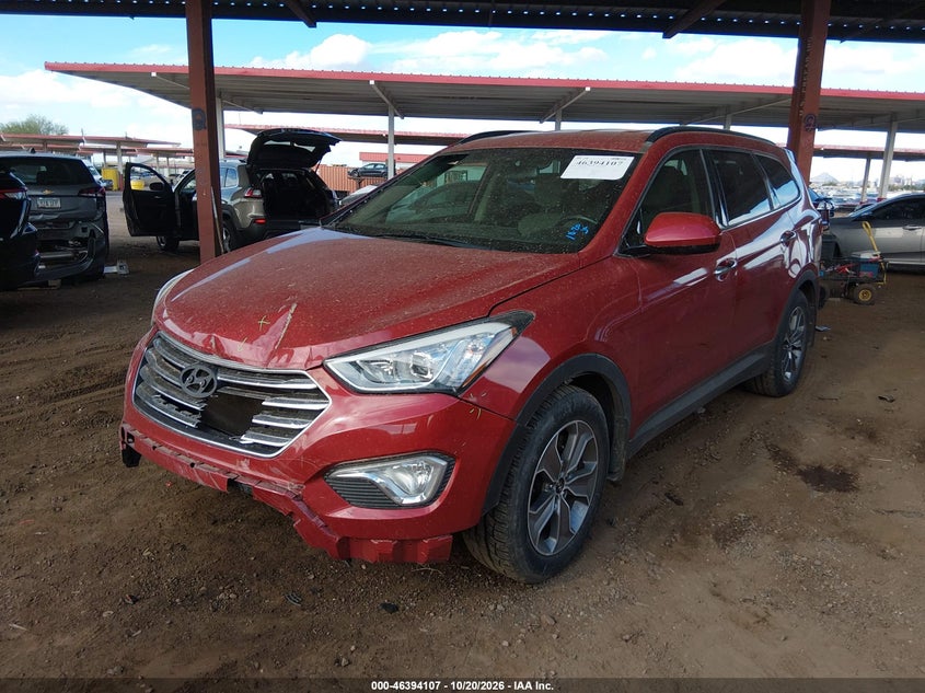 Vin: km8sm4hf0eu042063, lot: 46894465, hyundai santa fe gls 20142