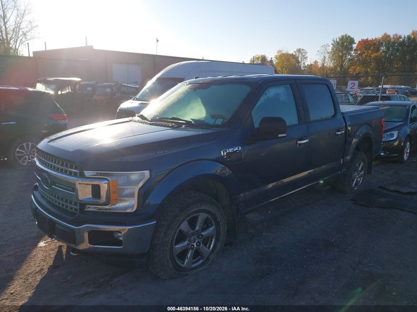 2018 Ford F-150 Xlt, Right Front, IAAI, VIN 1FTEW1E53JFE63294 — photo 2