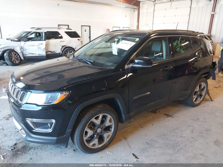Vin: 3c4njdcb6mt569113, lot: 46894531, jeep compass limited 4x4 20212