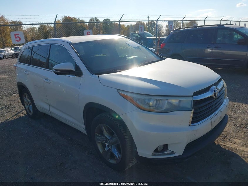 2015 TOYOTA HIGHLANDER LIMITED V6
