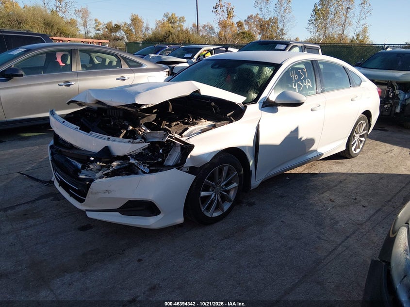 Vin: 1hgcv1f15ma016670, lot: 46894700, honda accord lx 20212