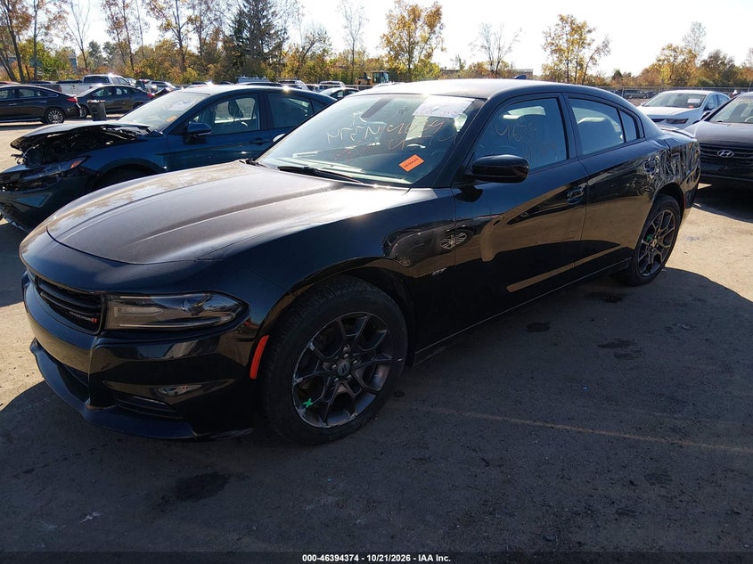 2018 Dodge Charger Gt Awd, Левый зад, IAAI, VIN 2C3CDXJG1JH174604 — фото 2