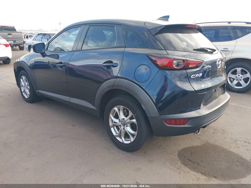 Vin: jm1dkdb70l1469634, lot: 46894764, mazda cx-3 sport 20203
