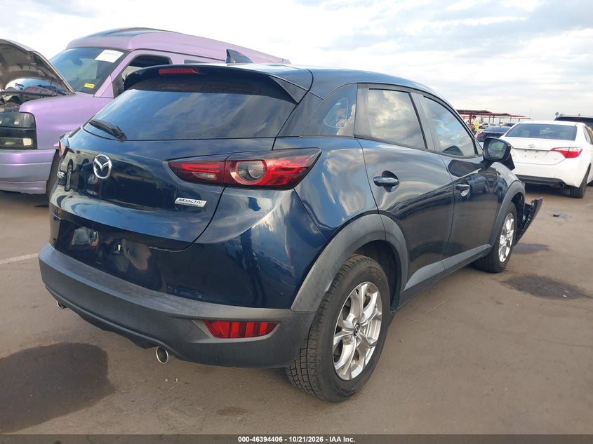 Vin: jm1dkdb70l1469634, lot: 46894764, mazda cx-3 sport 20204