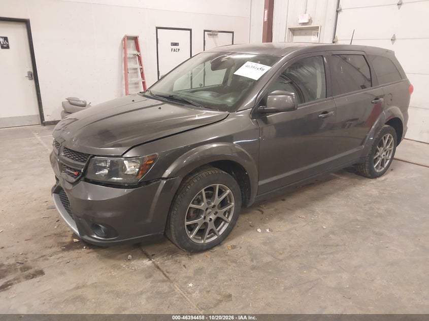 2019 Dodge Journey Gt Awd, Front End, IAAI, VIN 3C4PDDEG1KT836955 — photo 2
