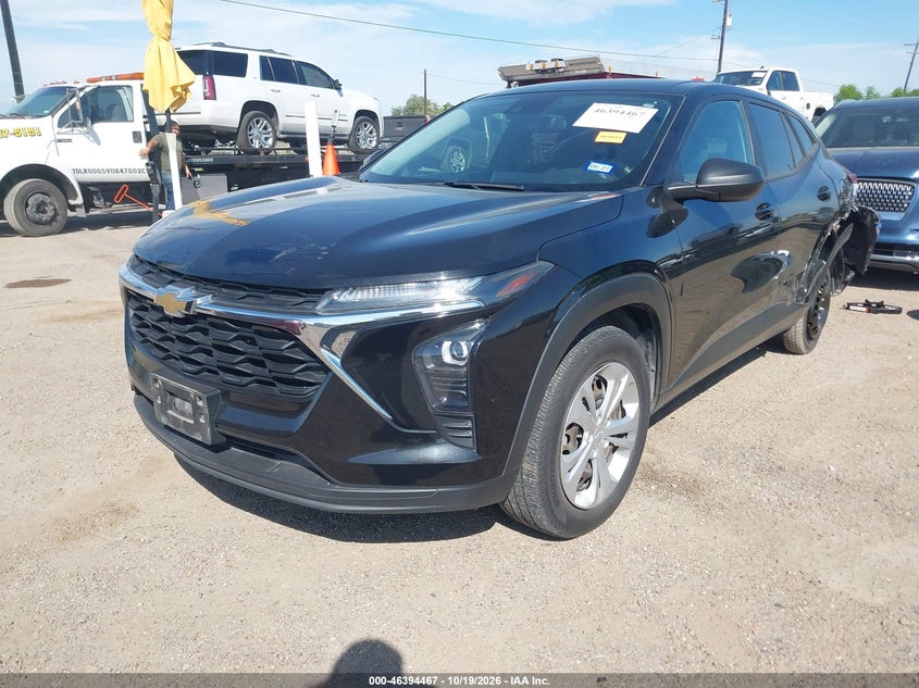 Vin: kl77lfe22rc014705, lot: 46894825, chevrolet trax fwd sp 20242