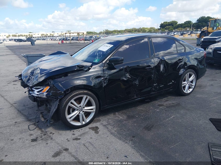 2016 Volkswagen Jetta 1.4T S, Front End, IAAI, VIN 3VW267AJ8GM354473 — photo 2
