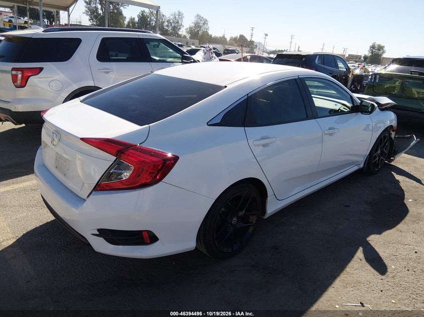 Vin: 19xfc2f56he078365, lot: 46894854, honda civic lx 20174