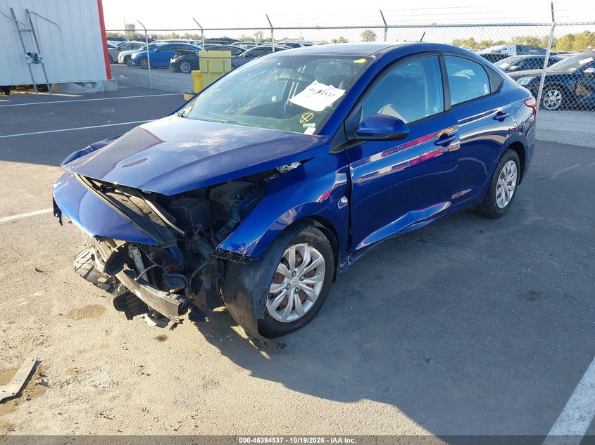 Vin: 3kpc24a60le096791, lot: 46894895, hyundai accent se 20202