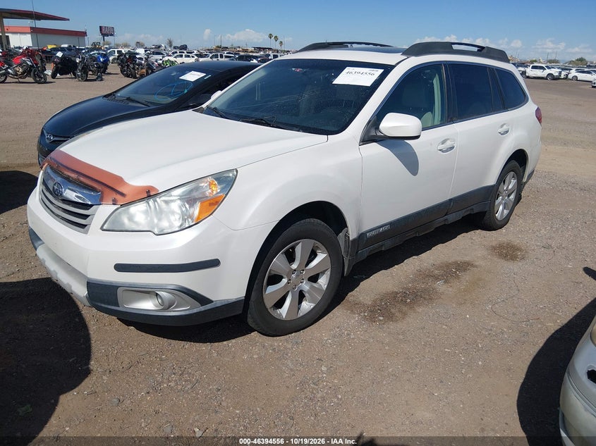 2011 Subaru Outback 3.6R Limited, Обычный износ, IAAI, VIN 4S4BRDLC7B2373910 — фото 2