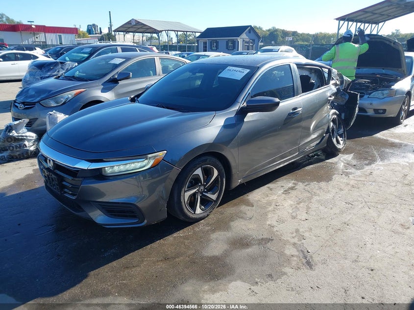 2021 Honda Insight Ex, Rear, IAAI, VIN 19XZE4F50ME010379 — photo 2