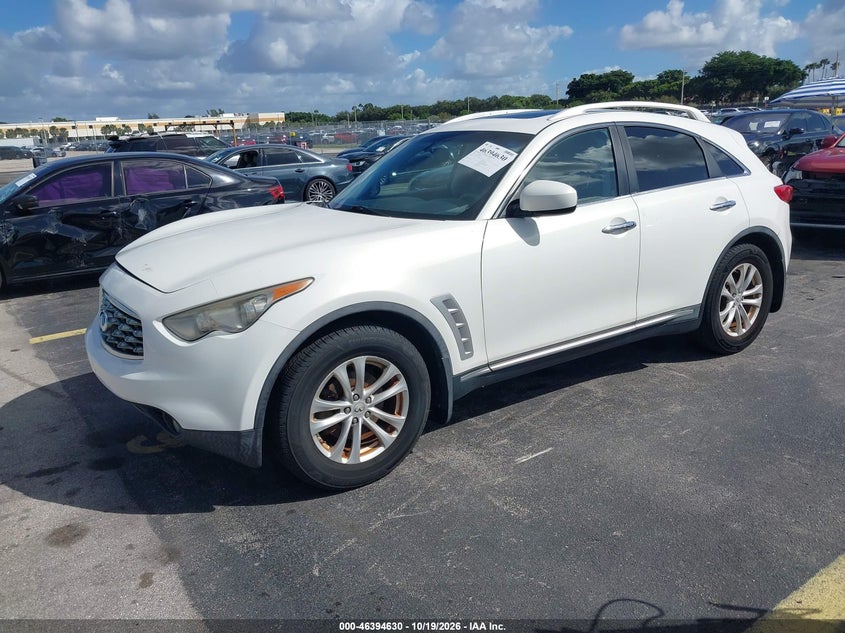 2009 Infiniti Fx35, Затопление, IAAI, VIN JNRAS18W09M152976 — фото 2