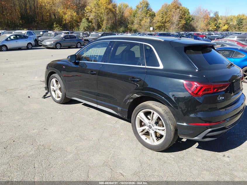 Vin: wa1decf38r1113864, lot: 46895079, audi q3 premium 45 tfsi s line quattro tiptronic 20243