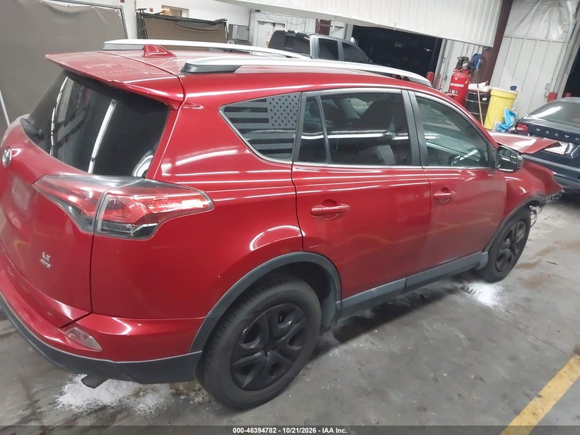 Vin: 2t3bfrev5gw527151, lot: 46895140, toyota rav4 le 20164