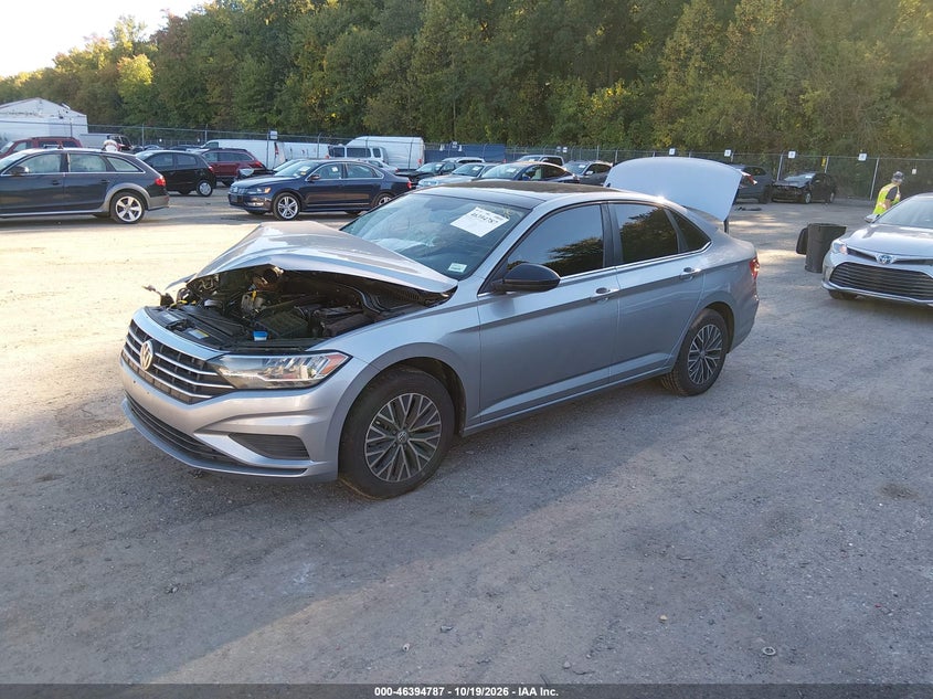 2021 Volkswagen Jetta 1.4T R-Line/1.4T S/1.4T Se, Front & Rear, IAAI, VIN 3VWC57BU7MM088536 — photo 2
