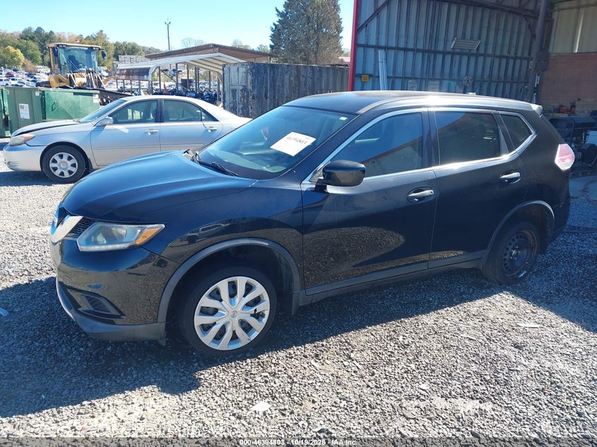 2016 Nissan Rogue S, Undercarriage, IAAI, VIN KNMAT2MT7GP596723 — photo 2