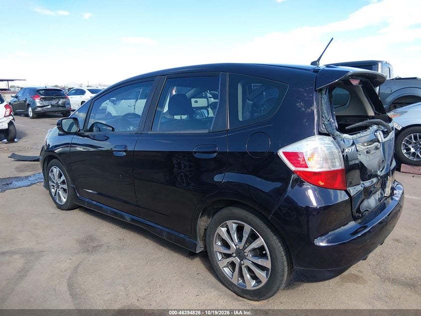 Vin: jhmge8h52dc003466, lot: 46895184, honda fit sport 20133