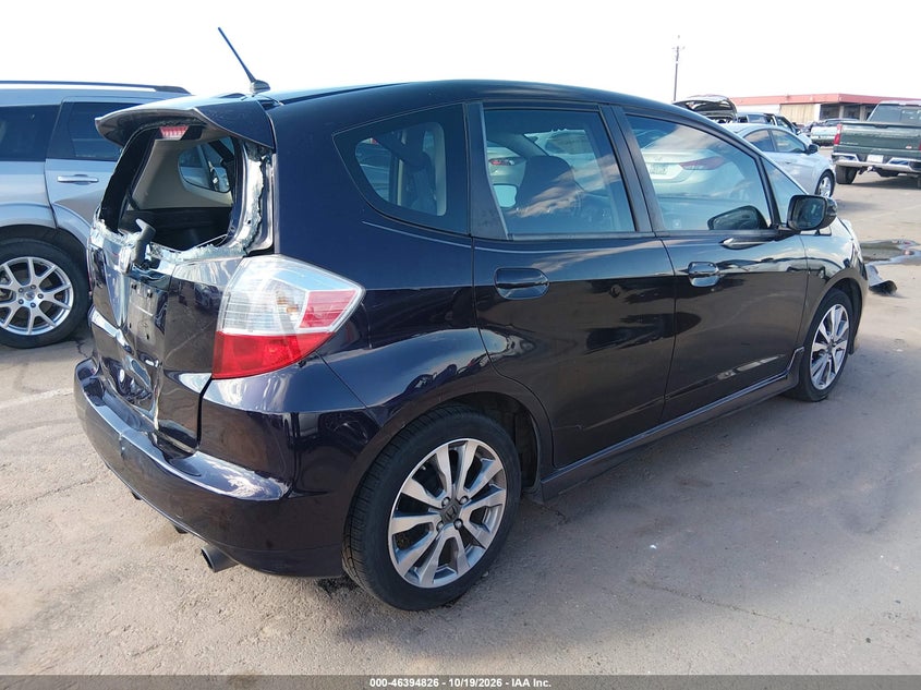 Vin: jhmge8h52dc003466, lot: 46895184, honda fit sport 20134