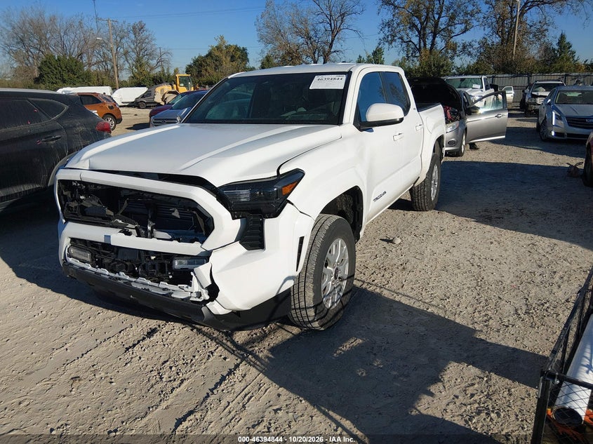 2025 Toyota Tacoma Sr5, Front End, IAAI, VIN 3TMLB5JN6SM188540 — photo 2