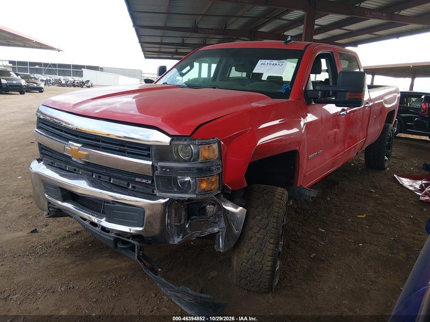 2016 Chevrolet Silverado 2500Hd Lt, Удар спереди, IAAI, VIN 1GC1KVEG1GF131723 — фото 2