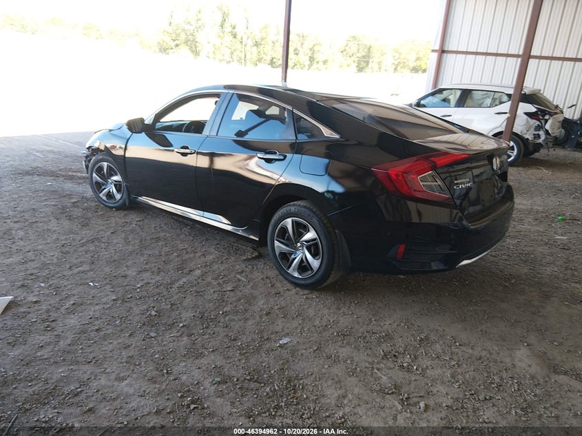 Vin: 19xfc2f66le025313, lot: 46895320, honda civic lx 20203