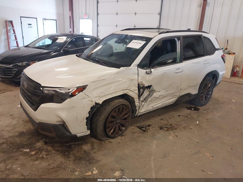 Vin: jf2sldhc0sh553789, lot: 46895324, subaru forester sport 20252