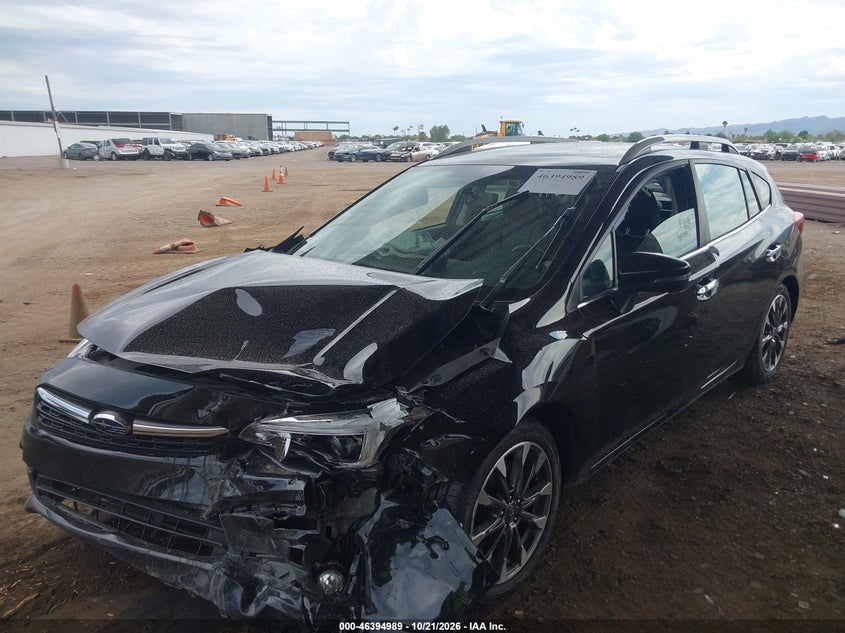 Vin: 4s3gtat6xn3726451, lot: 46895347, subaru impreza limited 5-door 20222