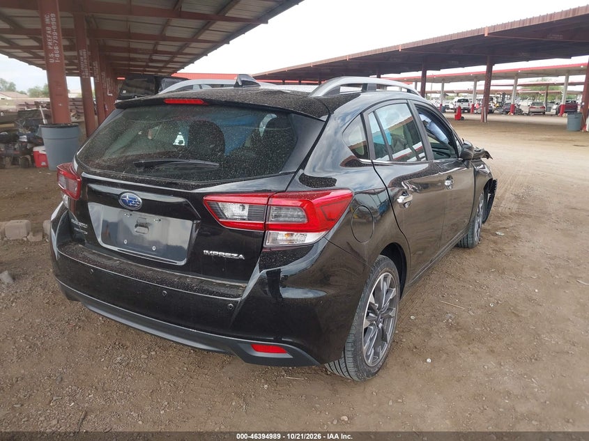 Vin: 4s3gtat6xn3726451, lot: 46895347, subaru impreza limited 5-door 20224