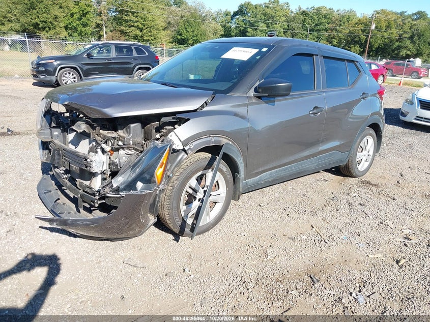 Vin: 3n1cp5bv6ll514315, lot: 46895422, nissan kicks s xtronic cvt 20202