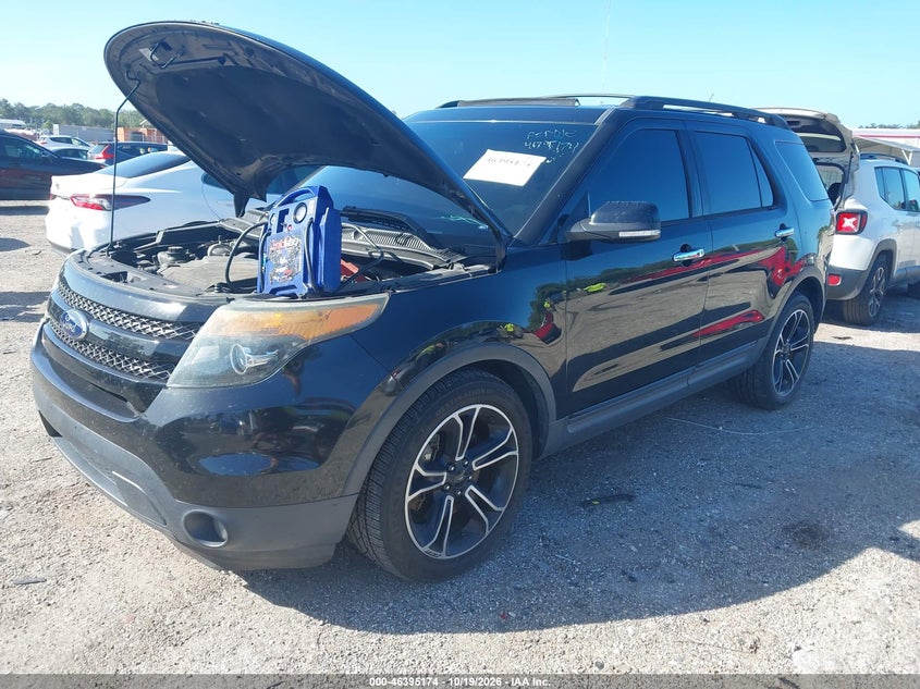 Vin: 1fm5k8gt5egb08557, lot: 46895532, ford explorer sport 20142