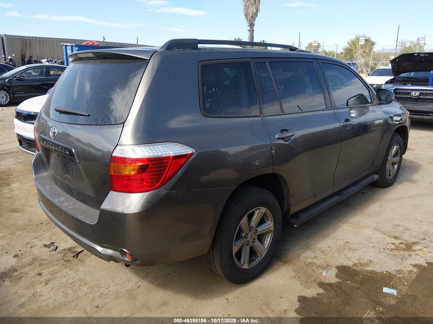 TOYOTA HIGHLANDER 2008 VIN JTEDS41A682038922
