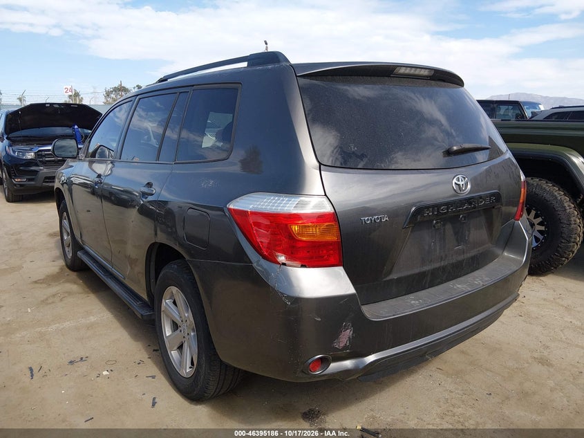 TOYOTA HIGHLANDER 2008 VIN JTEDS41A682038922
