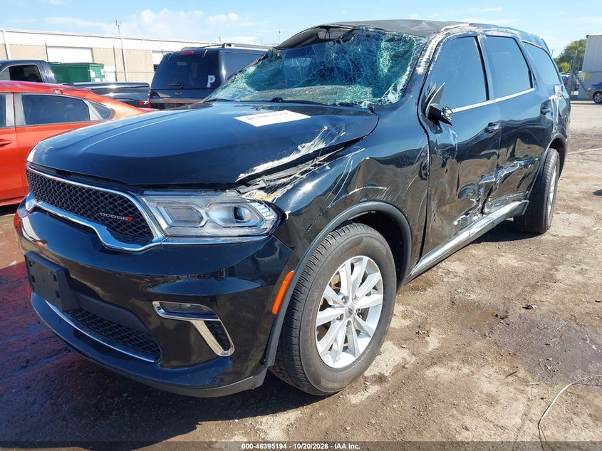 Vin: 1c4rdhag1mc520086, lot: 46895552, dodge durango sxt rwd 20212