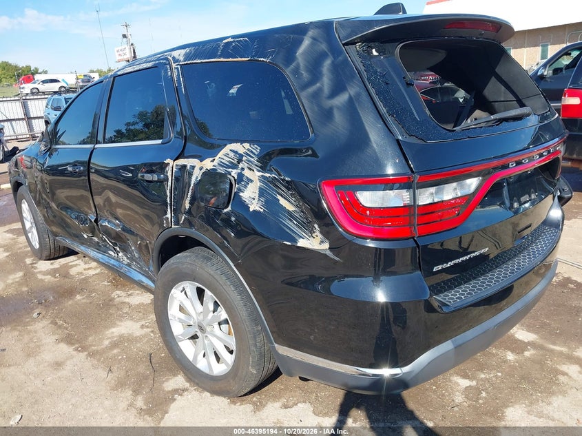 Vin: 1c4rdhag1mc520086, lot: 46895552, dodge durango sxt rwd 20213