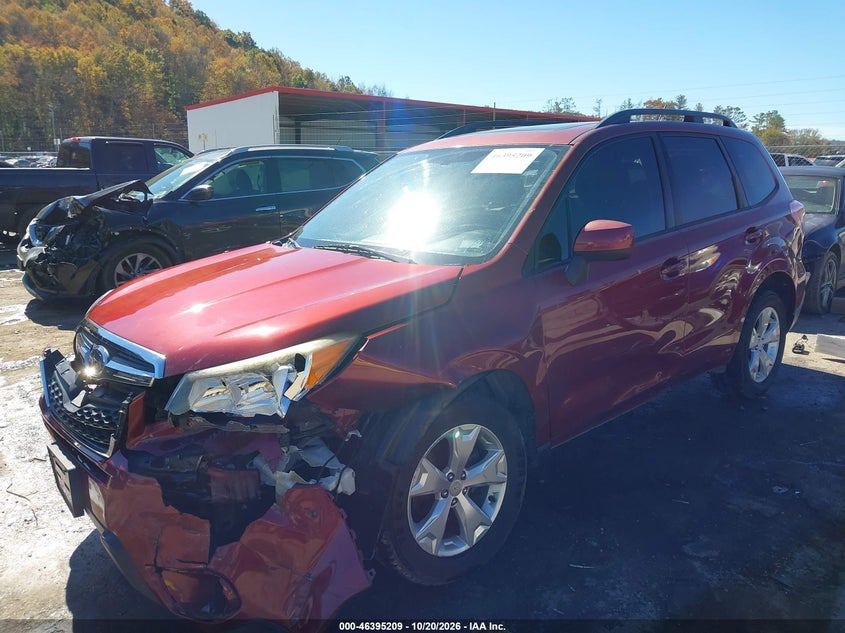 Vin: jf2sjadc6eh455154, lot: 46895567, subaru forester 2.5i premium 20142