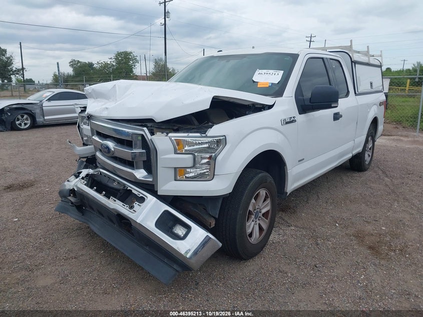 2017 Ford F-150 Xlt, Front End, IAAI, VIN 1FTEX1EP2HKC37540 — photo 2
