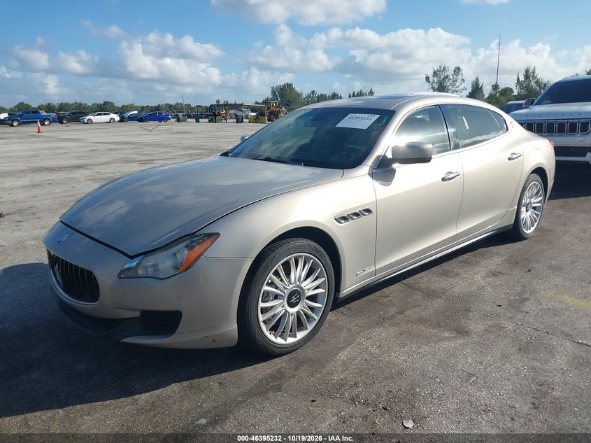 MASERATI QUATTROPORTE 2014 VIN ZAM56RRA1E1076392