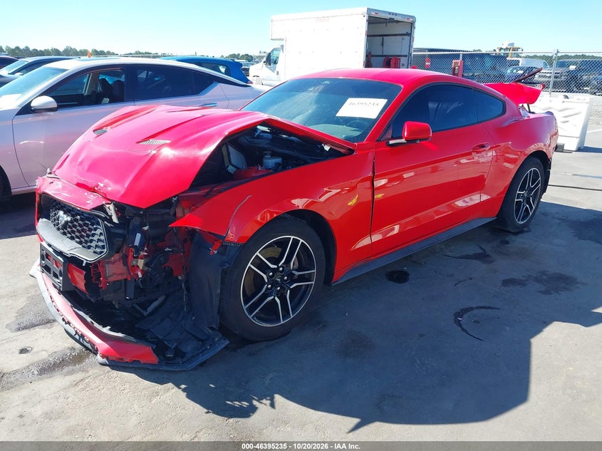 Vin: 1fa6p8th0m5105061, lot: 46895593, ford mustang ecoboost premium fastback 20212