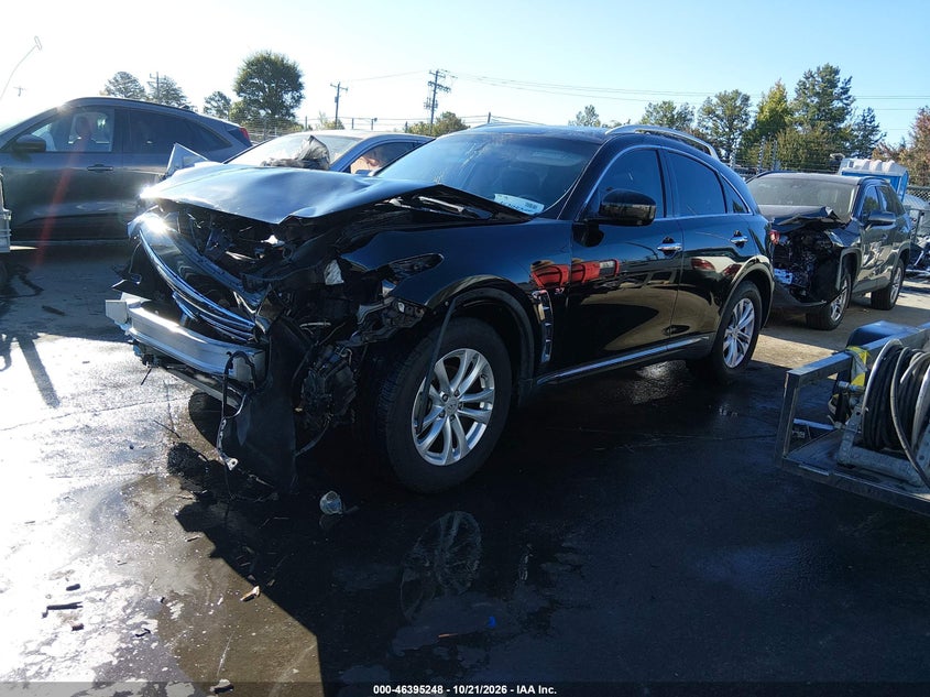 Vin: jn8cs1mw0fm482647, lot: 46895606, infiniti qx70 20152