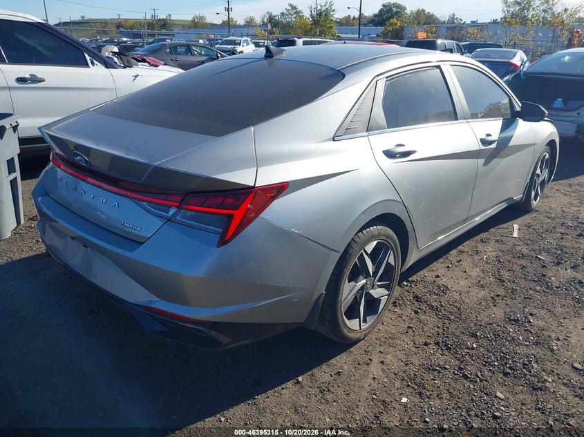 Vin: 5nplp4ag6nh073251, lot: 46895672, hyundai elantra limited 20224