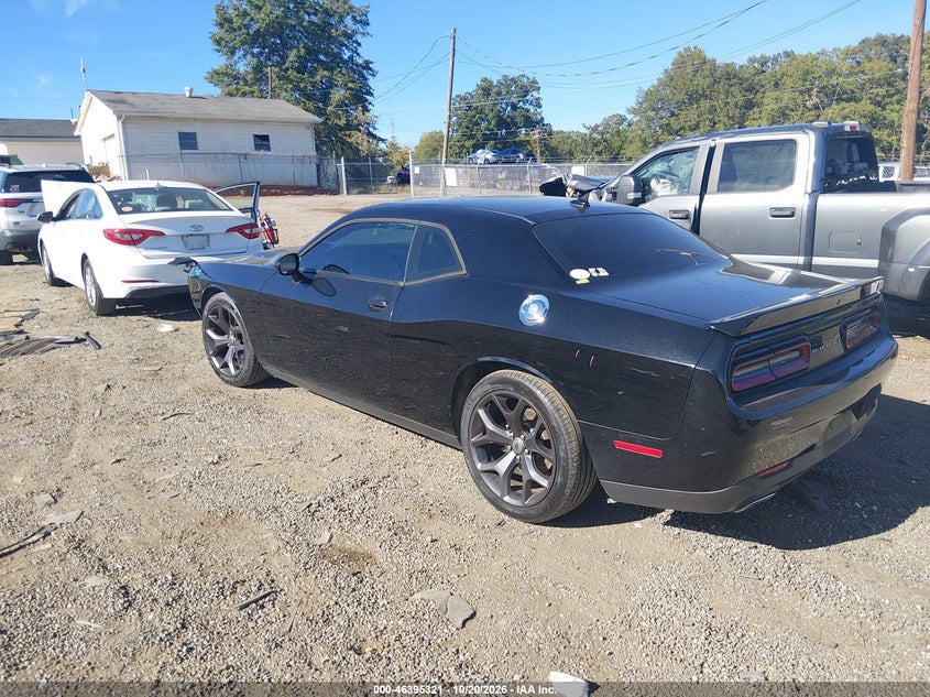 Vin: 2c3cdzag9jh182722, lot: 46895679, dodge challenger sxt plus 20183